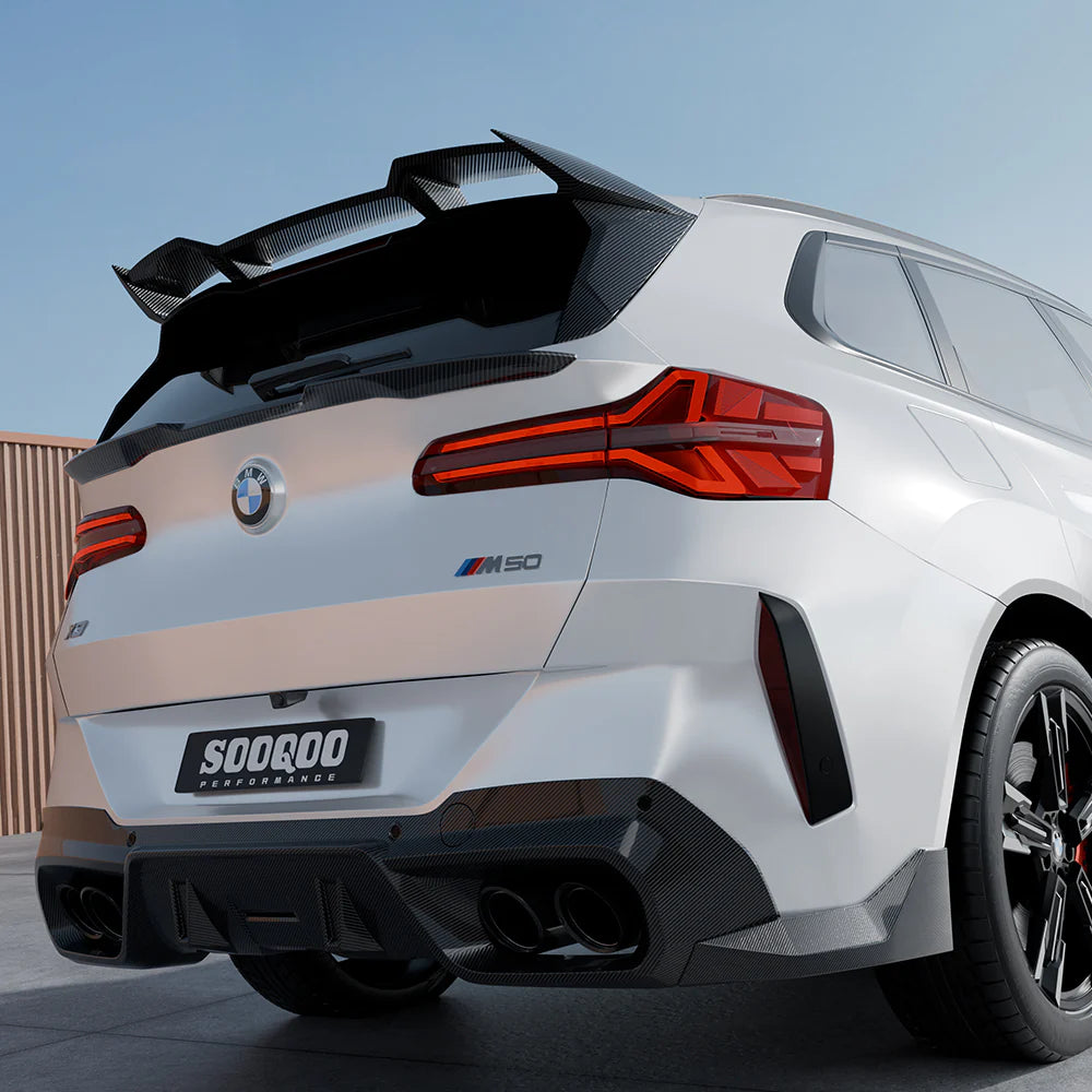BMW X3 G45 - SOOQOO Prepreg Carbon Fiber Rear Window Fins