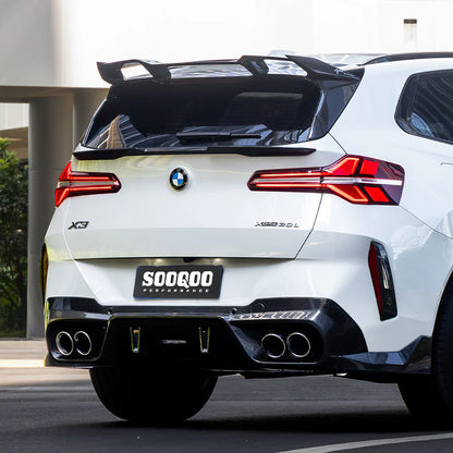 BMW X3 G45 - SOOQOO Prepreg Carbon Fiber Rear Window Fins