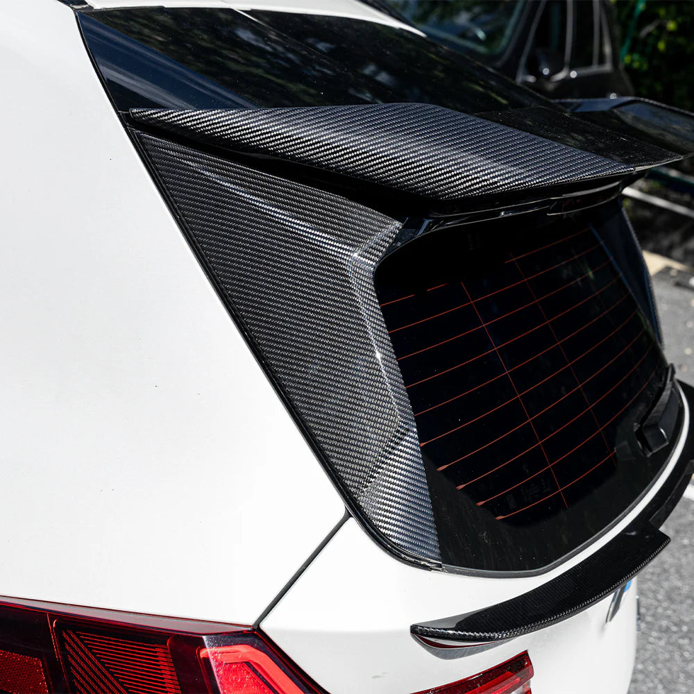 BMW X3 G45 - SOOQOO Prepreg Carbon Fiber Rear Window Fins