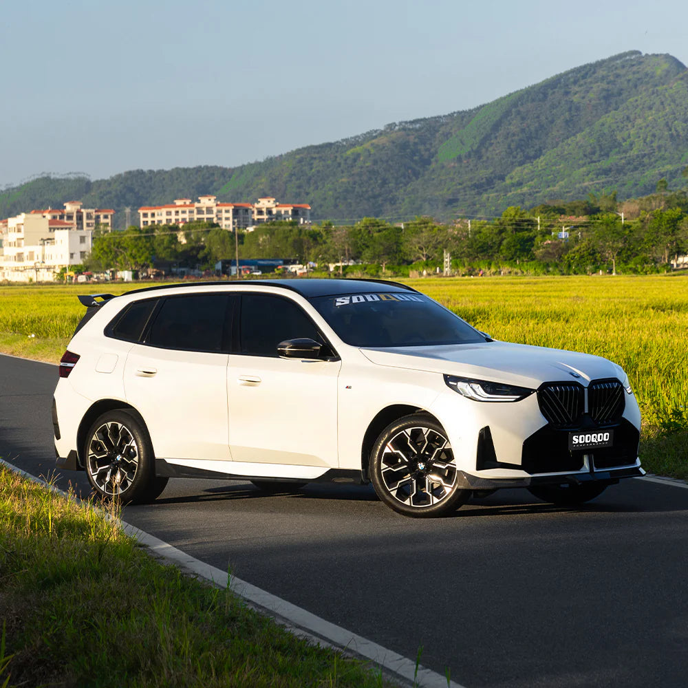 BMW X3 G45 - SOOQOO Prepreg Carbon Fiber Side Skirt