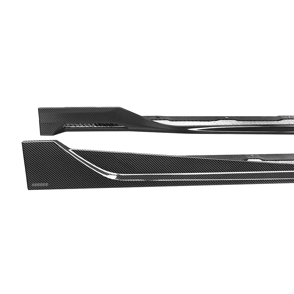 BMW X3 G45 - SOOQOO Prepreg Carbon Fiber Side Skirt