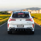 BMW X3 G45 - SOOQOO Prepreg Carbon Fiber Rear Spoiler