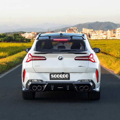 BMW X3 G45 - SOOQOO Prepreg Carbon Fiber Rear Spoiler