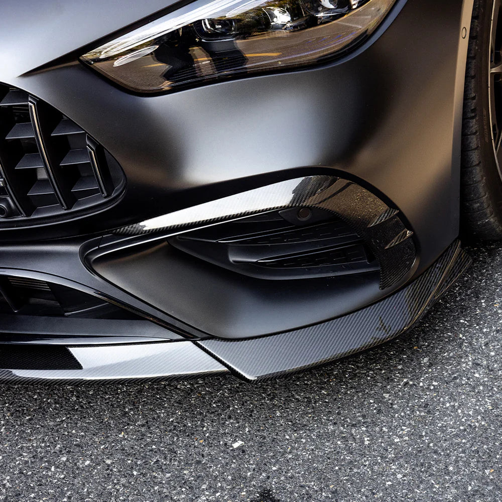 Mercedes-AMG CLE 53 C236 - SOOQOO Prepreg Carbon Fiber Front Bumper Inserts