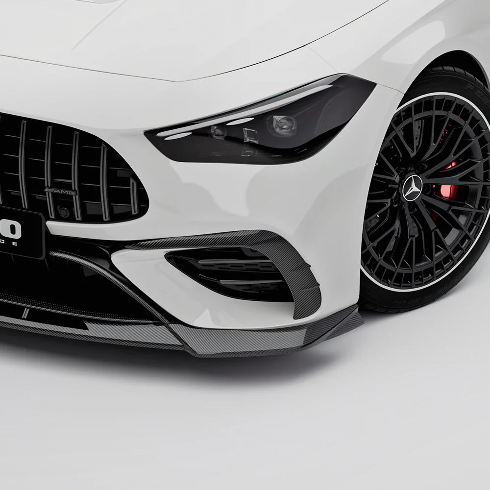 Mercedes-AMG CLE 53 C236 - SOOQOO Prepreg Carbon Fiber Front Bumper Inserts