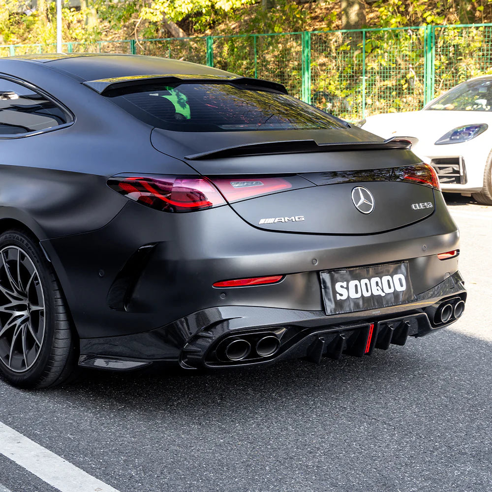 Mercedes-AMG CLE 53 C236 - SOOQOO Prepreg Carbon Fiber Rear Diffuser