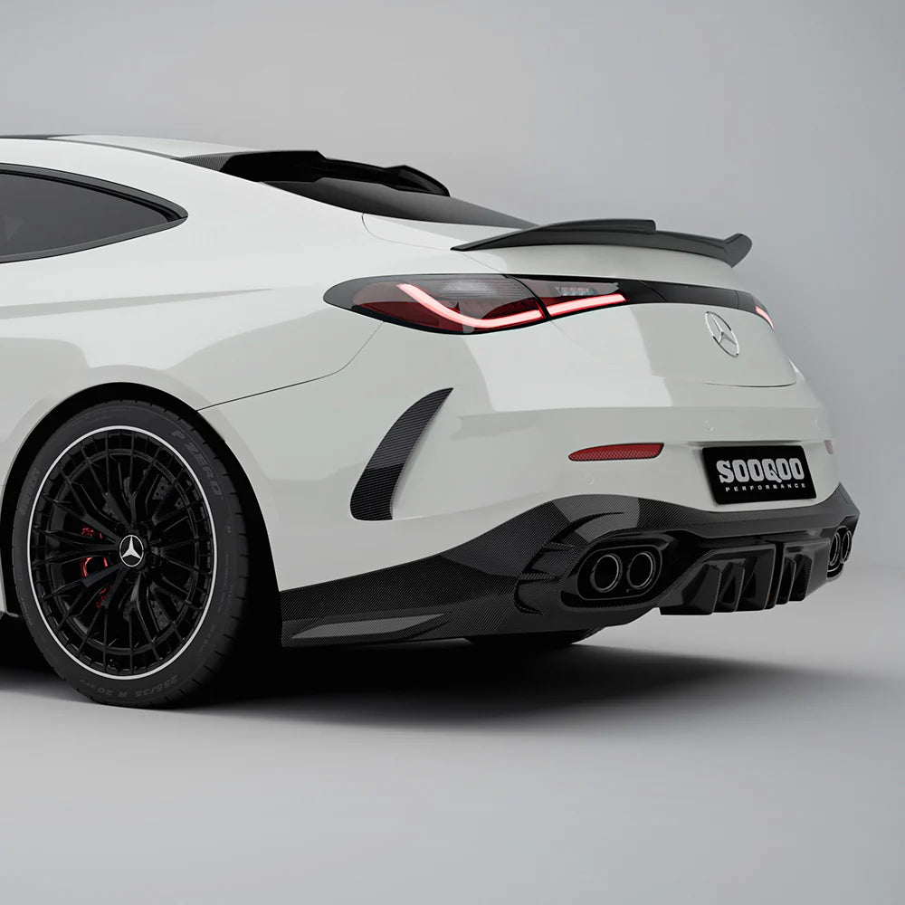 Mercedes-AMG CLE 53 C236 - SOOQOO Prepreg Carbon Fiber Rear Diffuser