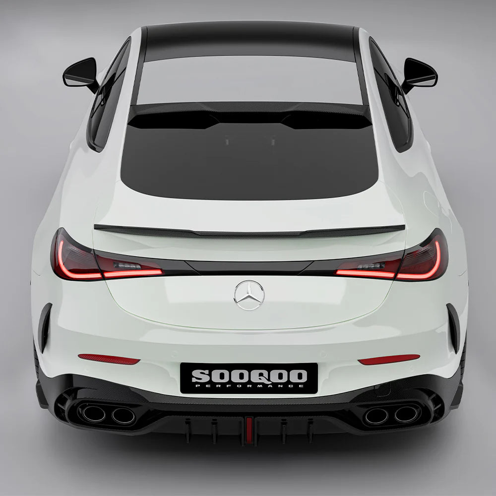 Mercedes-AMG CLE 53 C236 - SOOQOO Prepreg Carbon Fiber Rear Diffuser