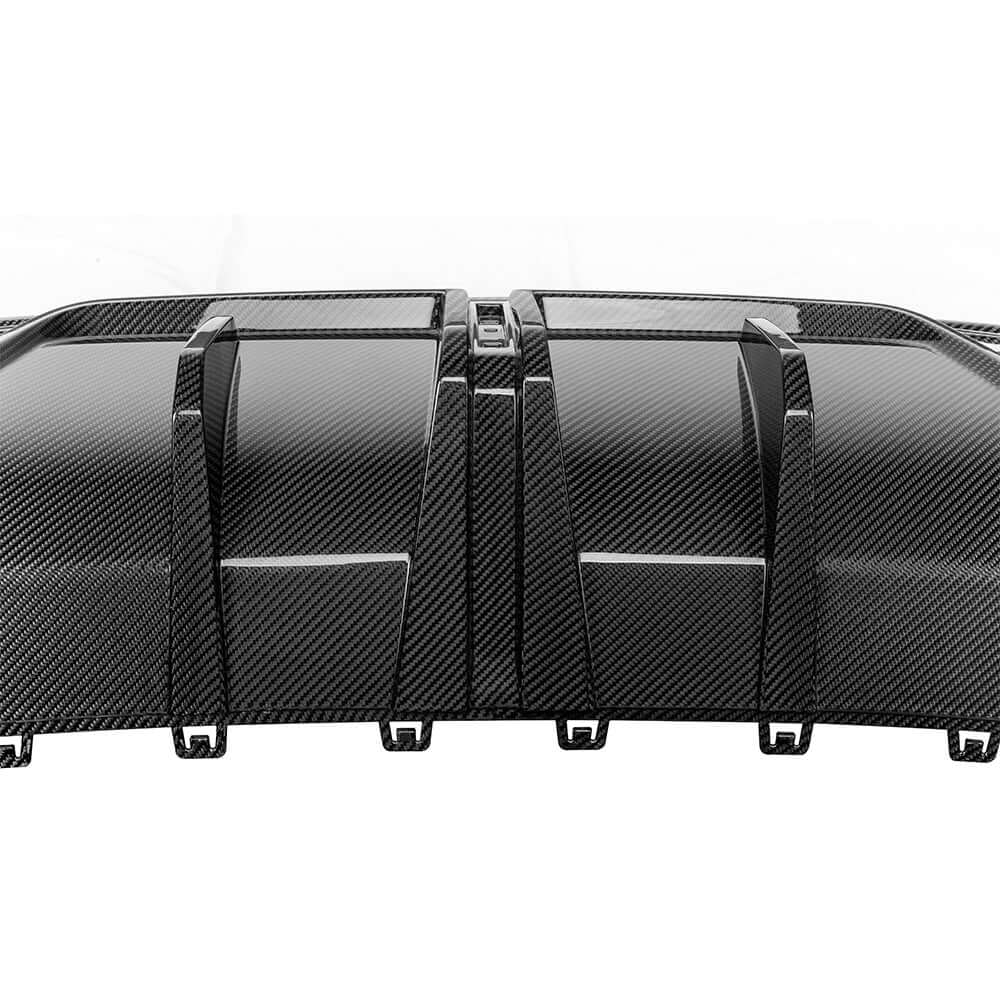 Audi RS3 8Y Sportback Facelift - SOOQOO Prepreg Carbon Fiber Rear Diffuser