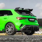 Audi RS3 8Y Sportback Facelift - SOOQOO Prepreg Carbon Fiber Rear Diffuser
