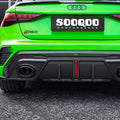 Audi RS3 8Y Sportback Facelift - SOOQOO Prepreg Carbon Fiber Rear Diffuser