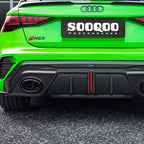Audi RS3 8Y Sportback Facelift - SOOQOO Prepreg Carbon Fiber Rear Diffuser