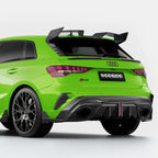 Audi RS3 8Y Sportback Facelift - SOOQOO Prepreg Carbon Fiber Rear Diffuser