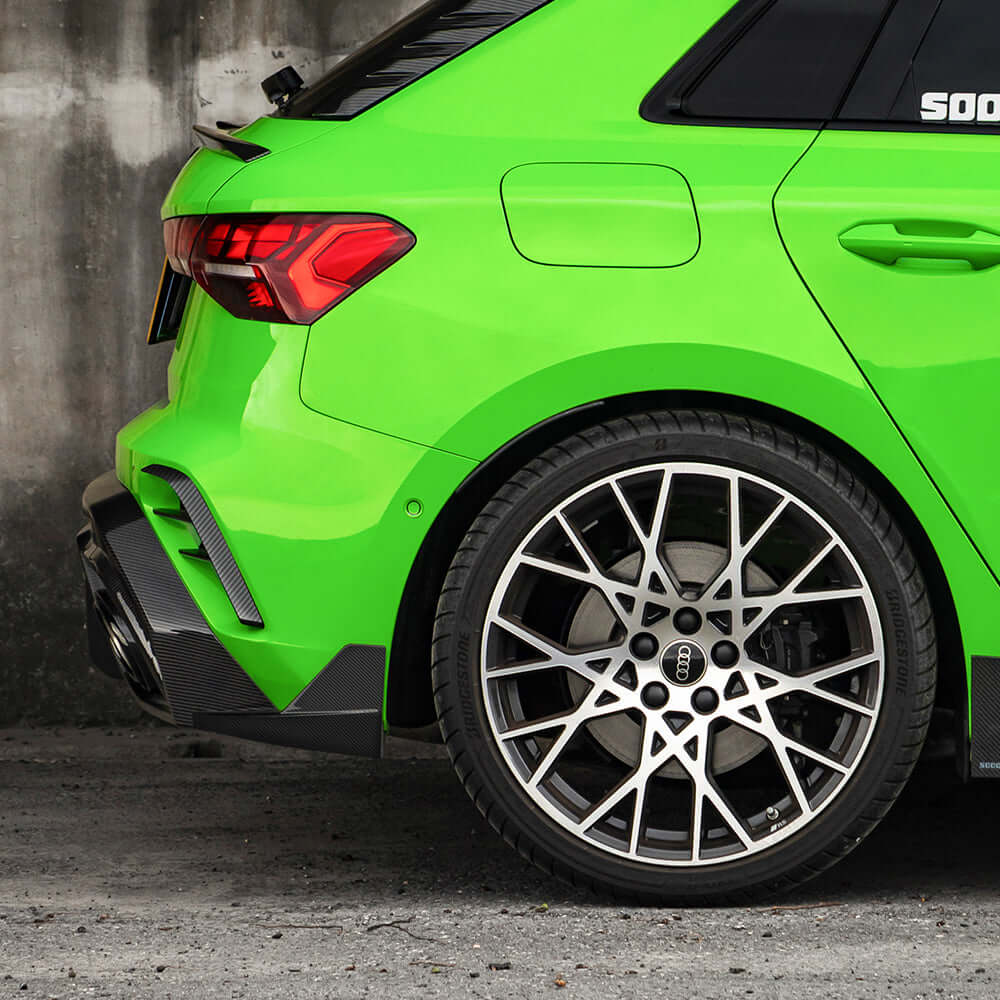 Audi RS3 8Y Sportback Facelift - SOOQOO Prepreg Carbon Fiber Rear Diffuser
