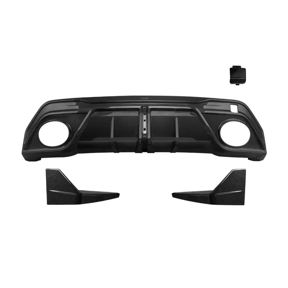 Audi RS3 8Y Sportback Facelift - SOOQOO Prepreg Carbon Fiber Rear Diffuser