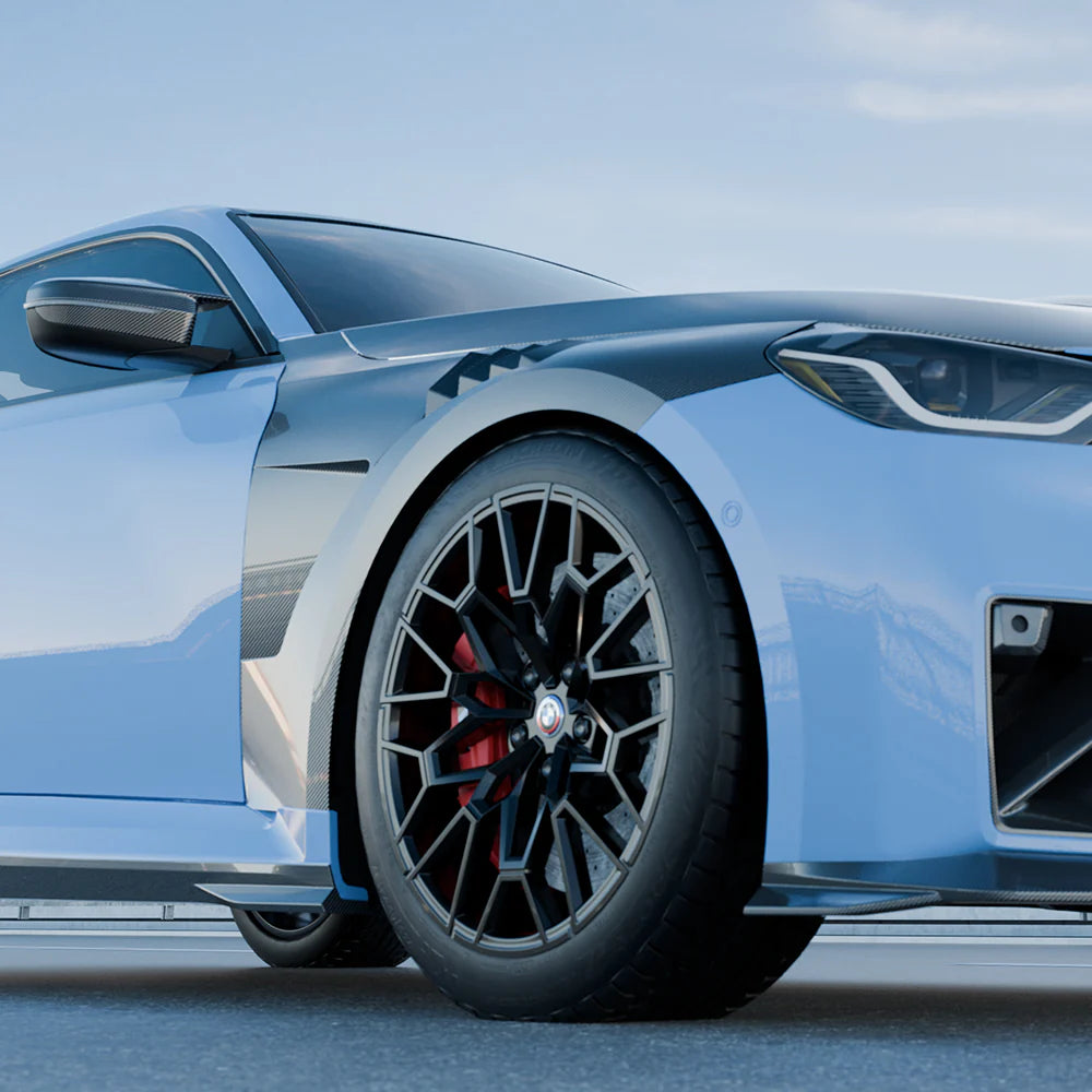BMW M2 G87 - SOOQOO Prepreg Carbon Fiber Side Fenders