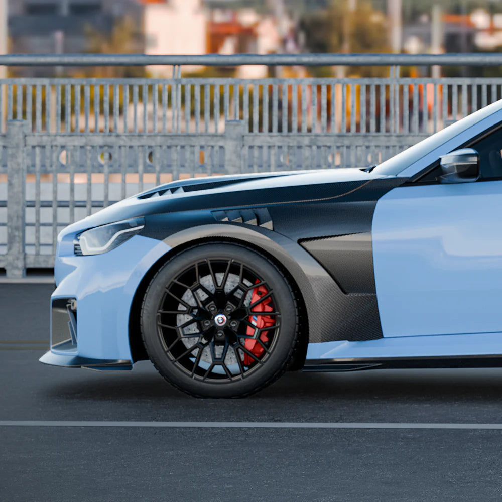 BMW M2 G87 - SOOQOO Prepreg Carbon Fiber Side Fenders