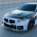BMW M2 G87 - SOOQOO Prepreg Carbon Fiber Vented Hood