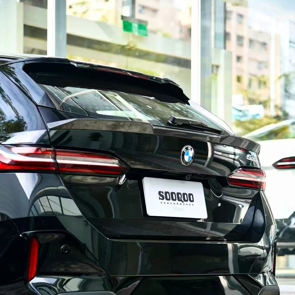 BMW M5 G99 - SOOQOO Prepreg Carbon Fiber Rear Spoiler
