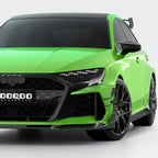 Audi RS3 8Y Facelift - SOOQOO Prepreg Carbon Fiber Front Canards