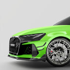 Audi RS3 8Y Facelift - SOOQOO Prepreg Carbon Fiber Front Canards