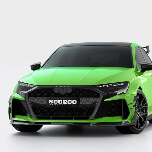 Audi RS3 8Y Facelift - SOOQOO Prepreg Carbon Fiber Front Lip