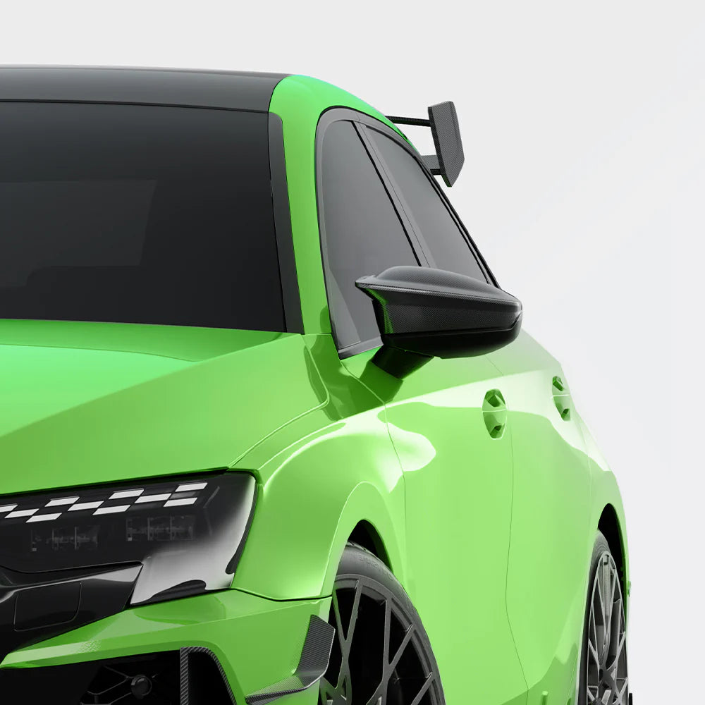 Audi RS3 8Y - SOOQOO Prepreg Carbon Fiber Mirror Caps