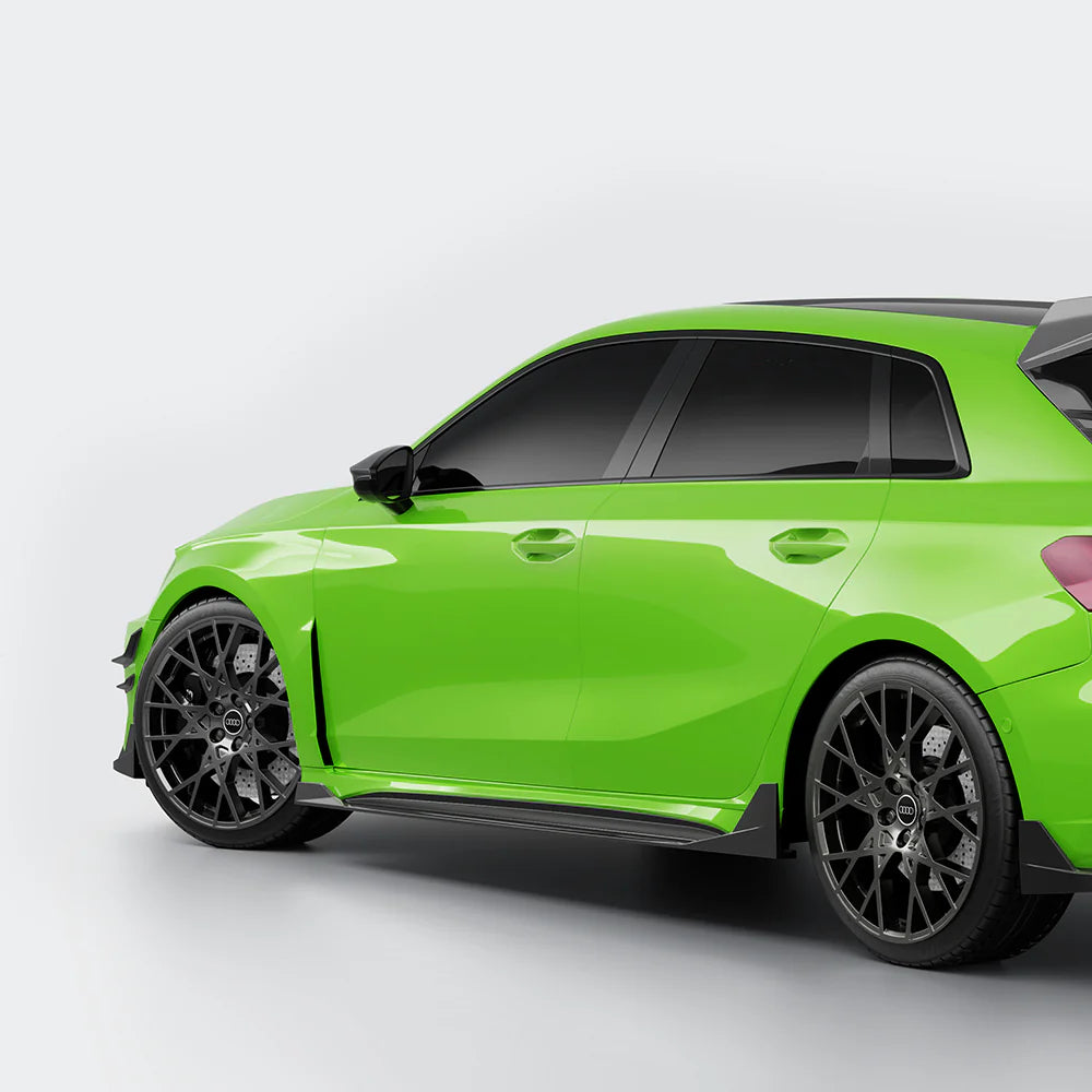 Audi RS3 8Y - SOOQOO Prepreg Carbon Fiber Side Skirt