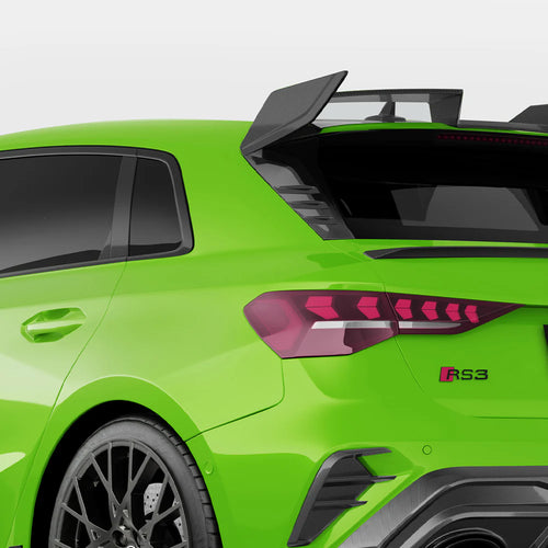 Audi RS3 8Y Sportback - SOOQOO Prepreg Carbon Fiber Rear Window Fins