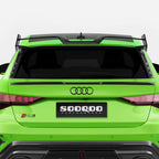 Audi RS3 8Y Sportback - SOOQOO Prepreg Carbon Fiber Top Spoiler