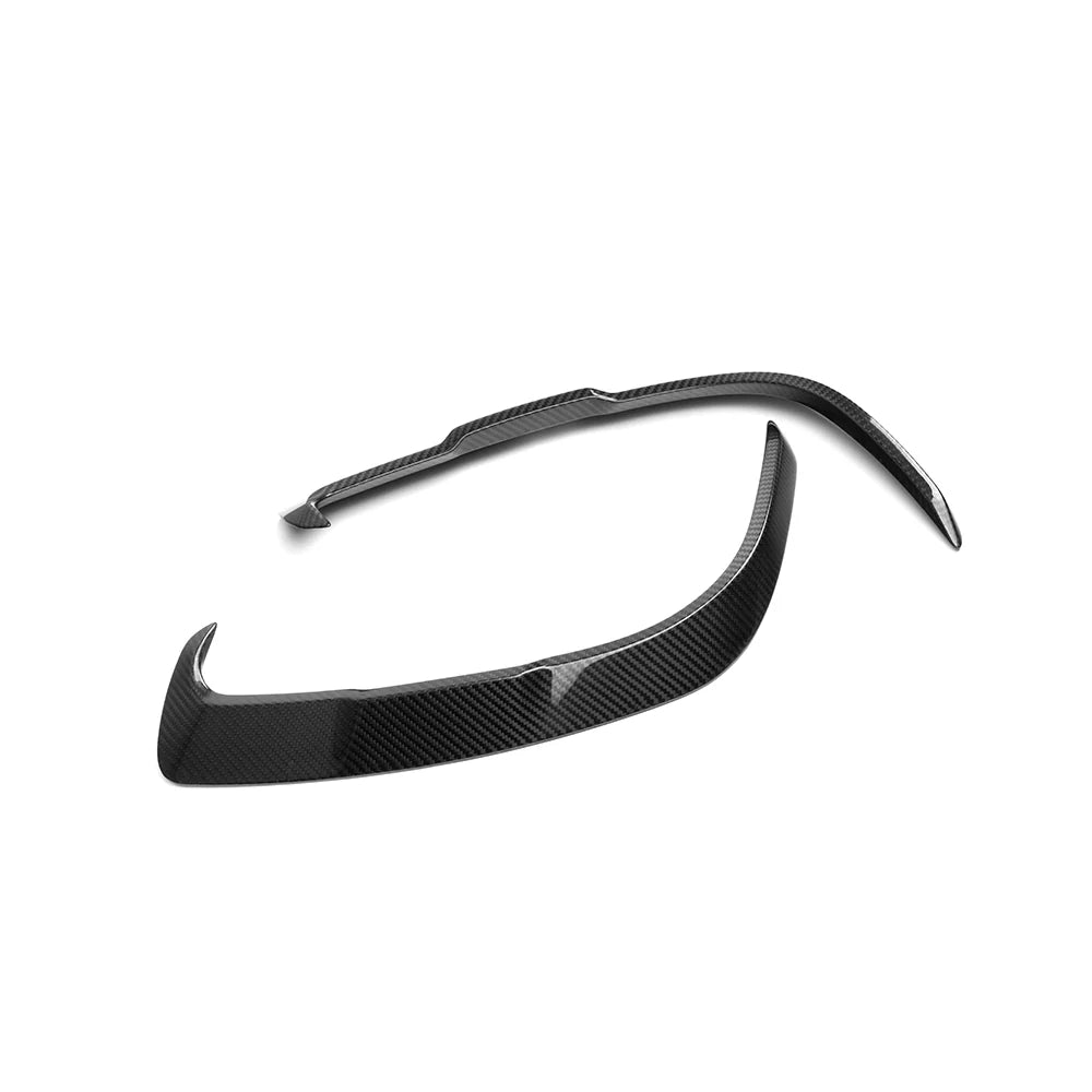 BMW Z4 G29 – SOOQOO Prepreg Carbon Fiber Rear Bumper Inserts