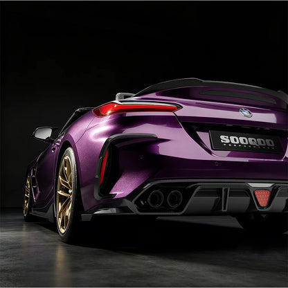 BMW Z4 G29 – SOOQOO Prepreg Carbon Fiber Rear Diffuser