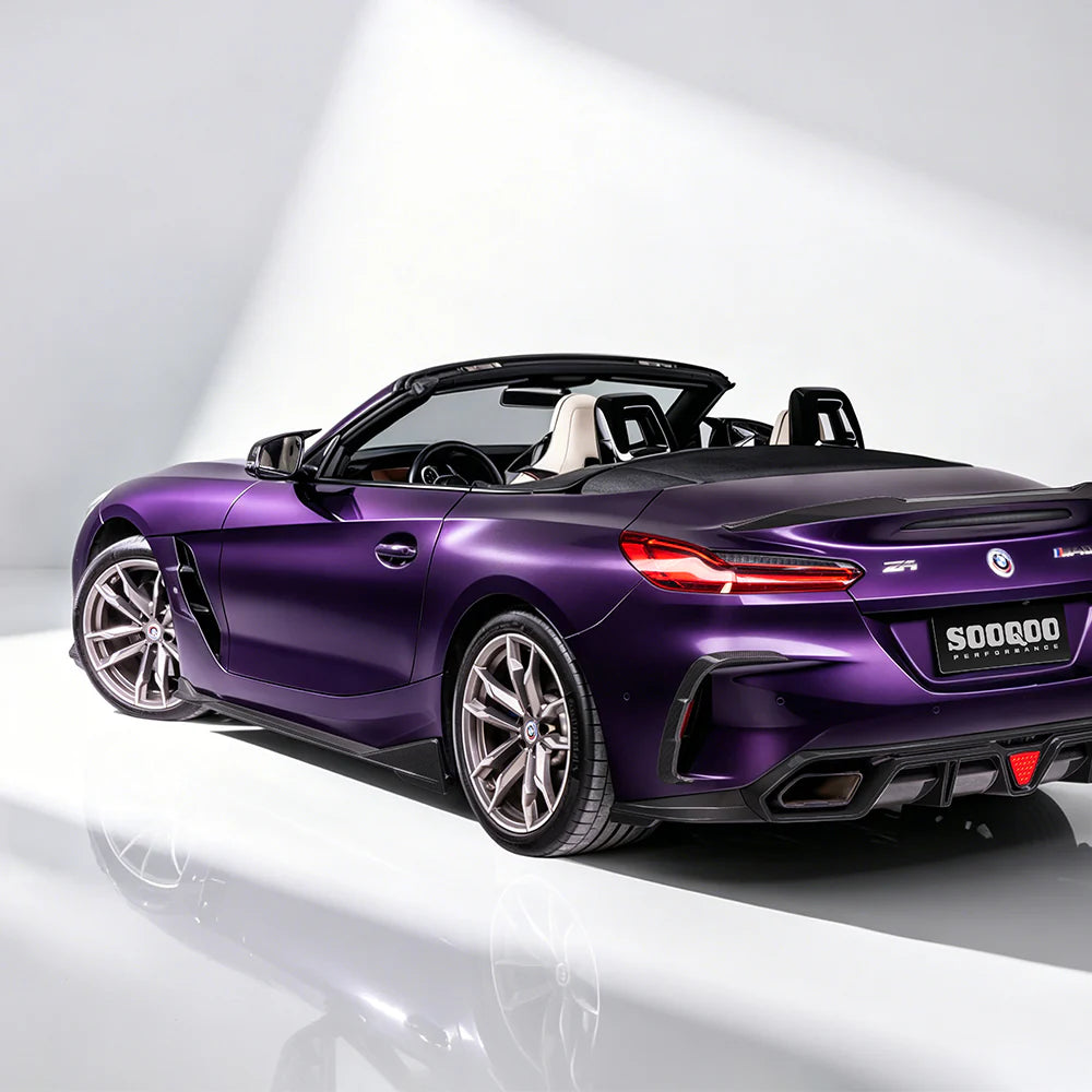 BMW Z4 G29 – SOOQOO Prepreg Carbon Fiber Side Skirts