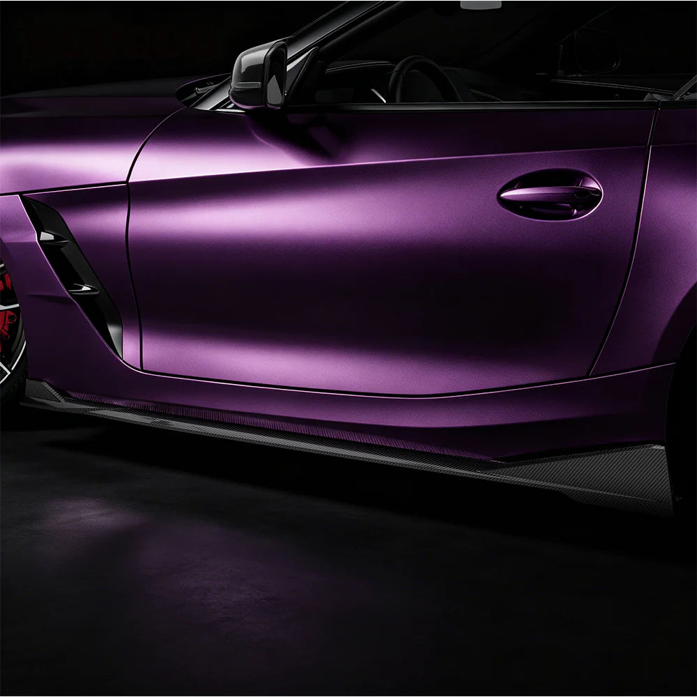 BMW Z4 G29 – SOOQOO Prepreg Carbon Fiber Side Skirts