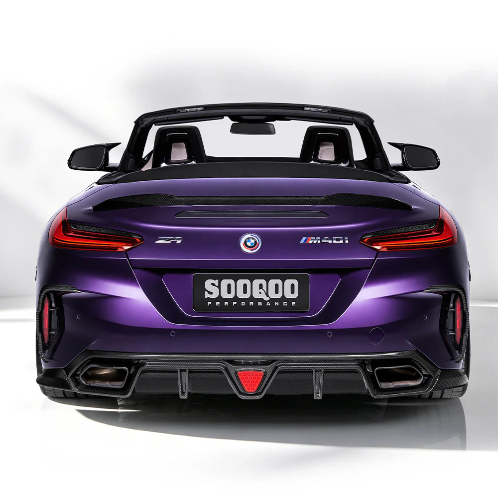 BMW Z4 G29 – SOOQOO Prepreg Carbon Fiber Rear Spoiler