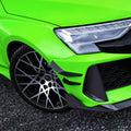 Audi RS3 8Y Facelift - SOOQOO Prepreg Carbon Fiber Front Canards