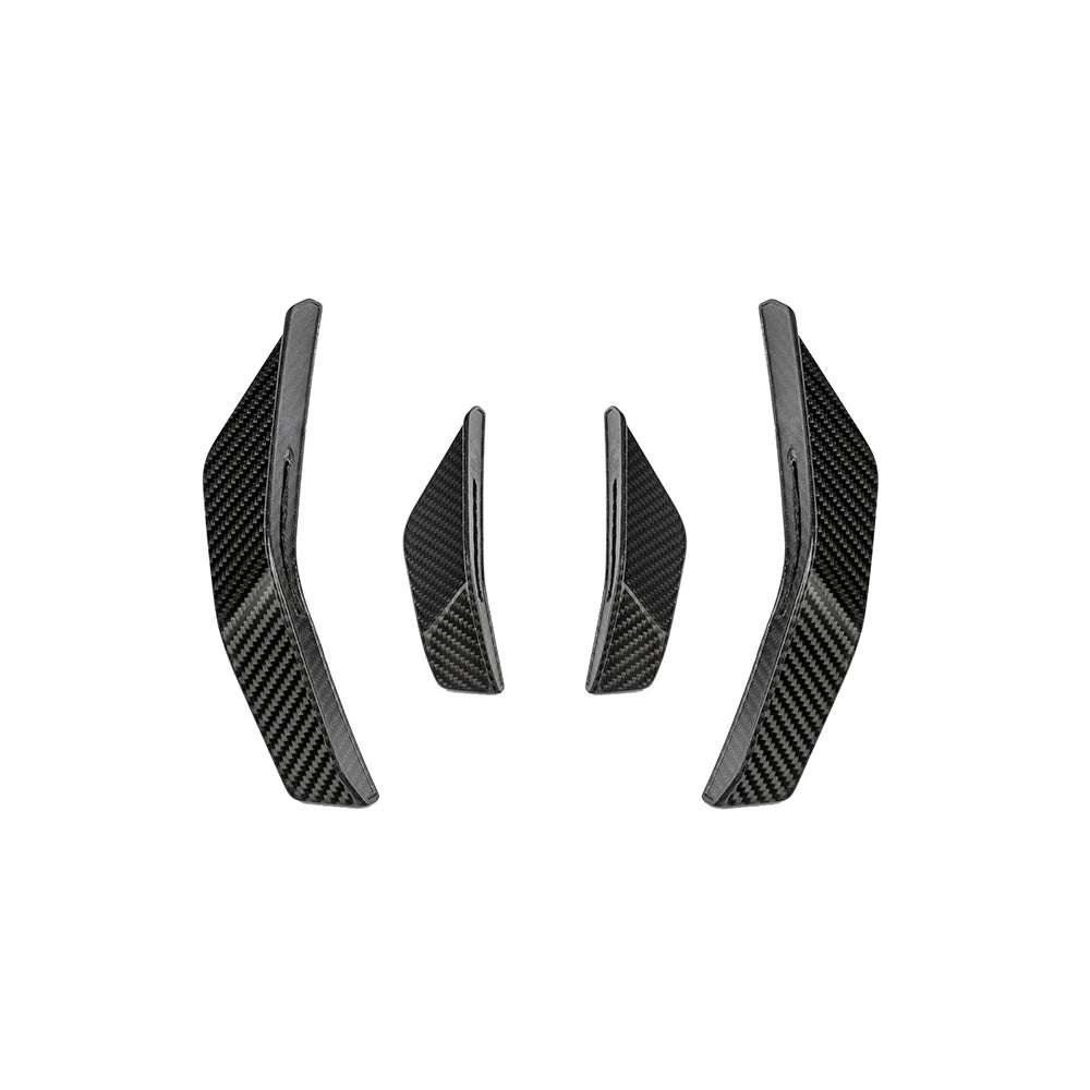 Audi RS3 8Y Facelift - SOOQOO Prepreg Carbon Fiber Front Canards