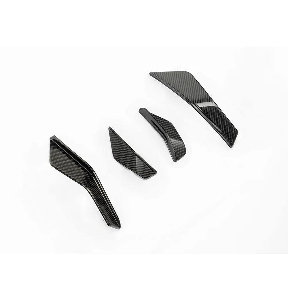 Audi RS3 8Y Facelift - SOOQOO Prepreg Carbon Fiber Front Canards