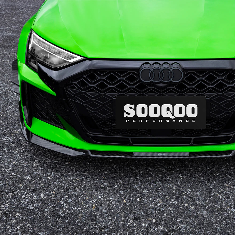 Audi RS3 8Y Facelift - SOOQOO Prepreg Carbon Fiber Front Lip