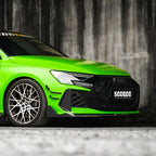 Audi RS3 8Y Facelift - SOOQOO Prepreg Carbon Fiber Front Lip