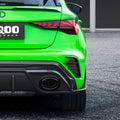 Audi RS3 8Y Sportback - SOOQOO Prepreg Carbon Fiber Rear Bumper Inserts