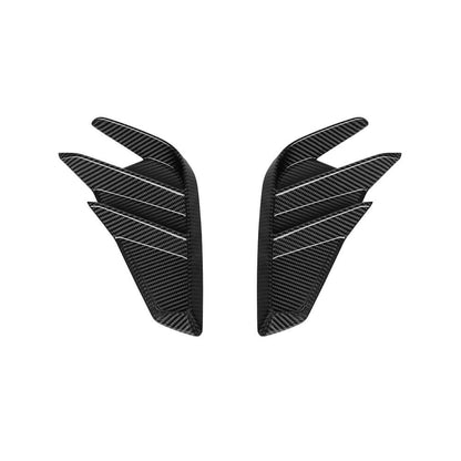 Audi RS3 8Y Sportback - SOOQOO Prepreg Carbon Fiber Rear Bumper Inserts