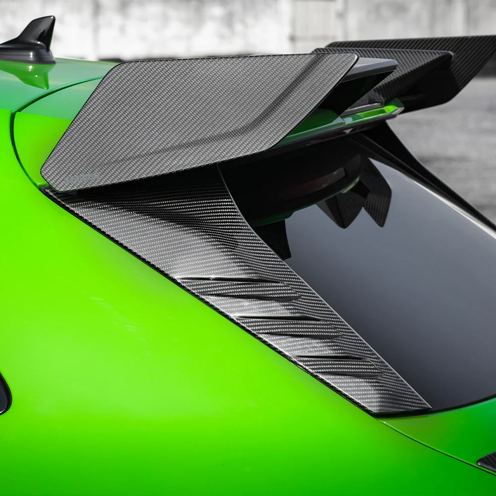 Audi RS3 8Y Sportback - SOOQOO Prepreg Carbon Fiber Rear Window Fins