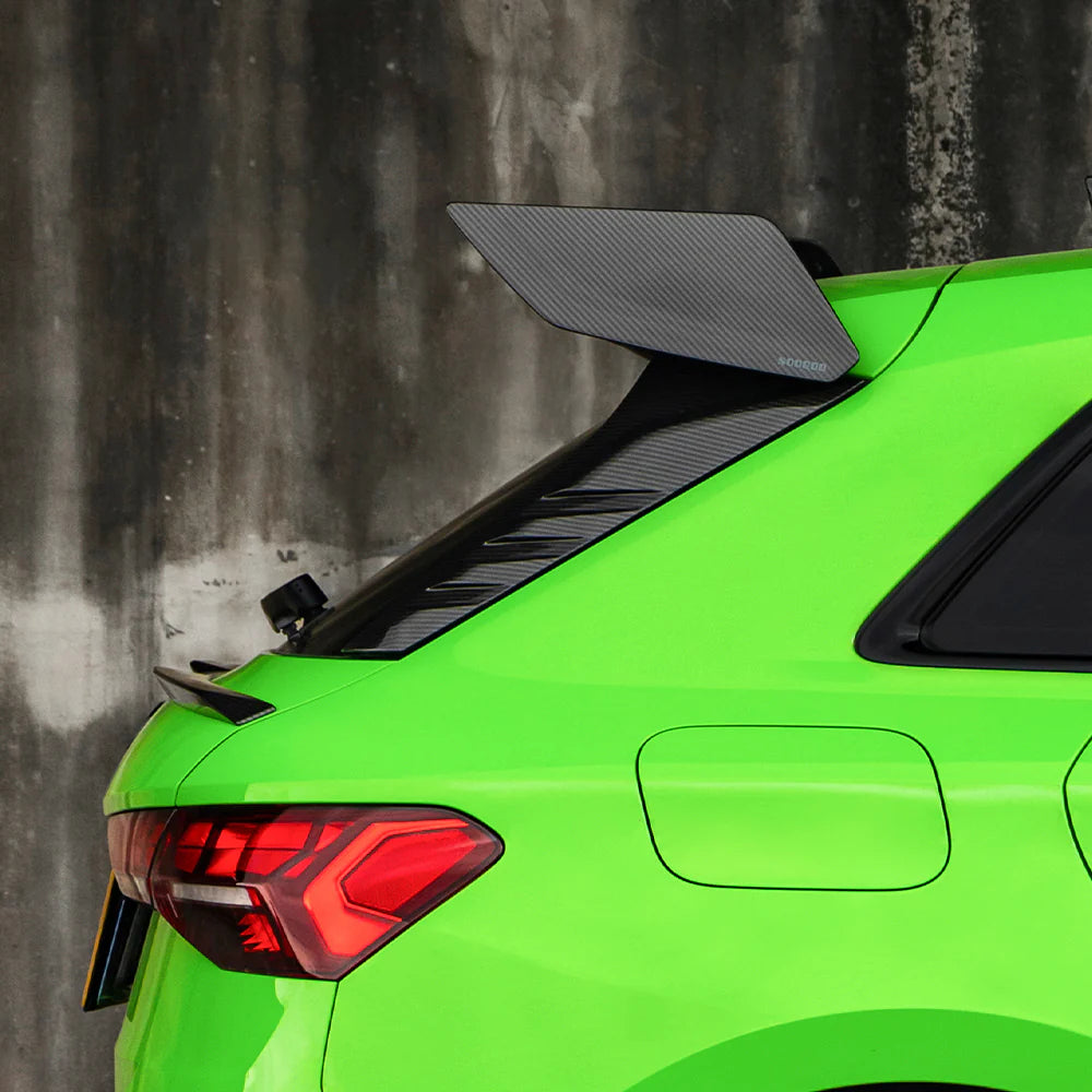 Audi RS3 8Y Sportback - SOOQOO Prepreg Carbon Fiber Rear Window Fins