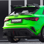 Audi RS3 8Y Sportback - SOOQOO Prepreg Carbon Fiber Rear Spoiler