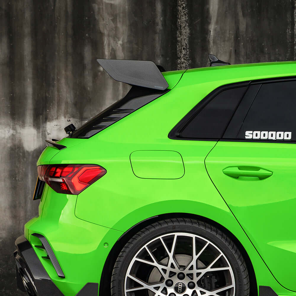Audi RS3 8Y Sportback - SOOQOO Prepreg Carbon Fiber Top Spoiler
