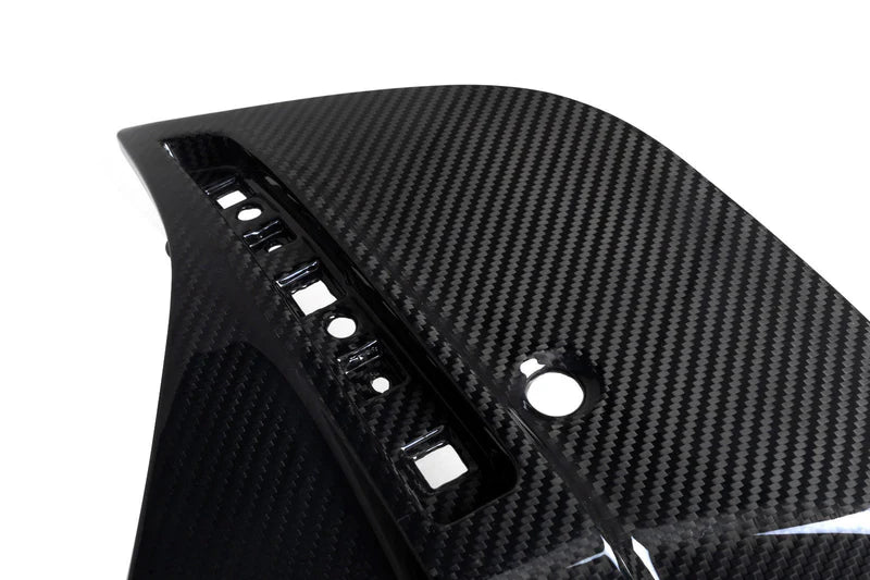 BMW G26 4 Series & i4 - SQ Style Carbon Fiber Rear Bumper Trims