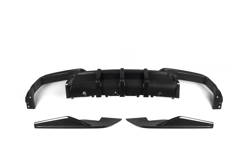 BMW F91/F92/F93 M8 - SQ Style Carbon Fiber Rear Diffuser