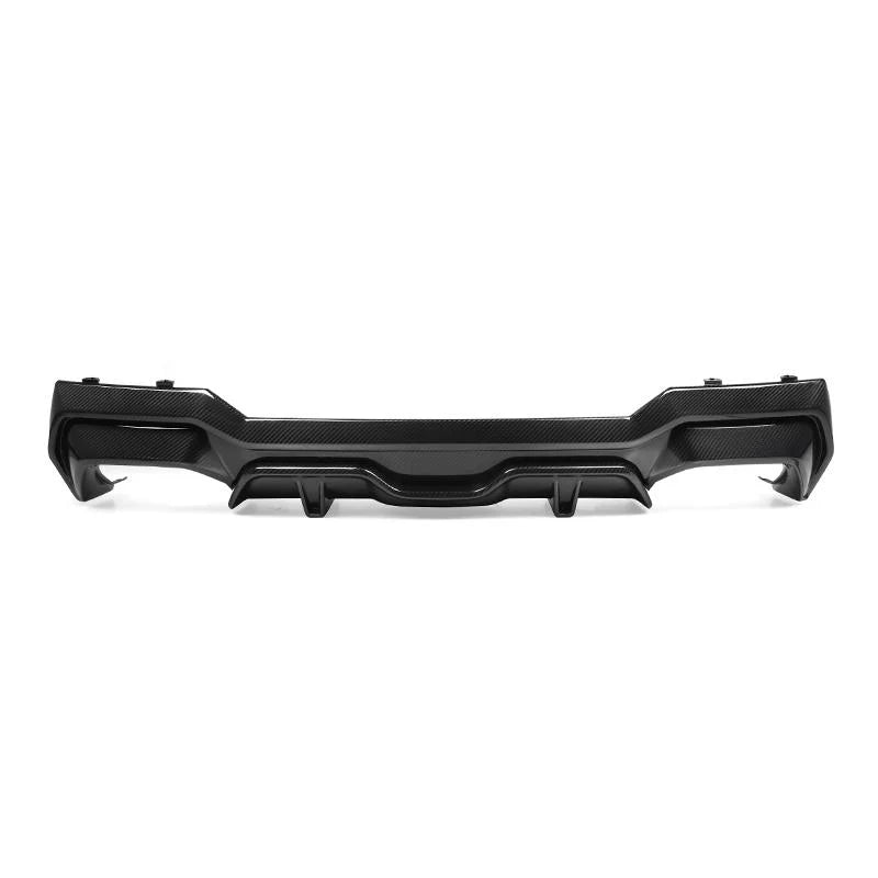 BMW G26 4 Series - SQ Carbon Fiber Dual Tip Rear Diffuser