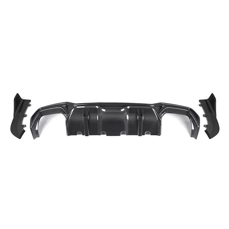 BMW G26 4 Series - SQ Carbon Fiber Dual Tip Rear Diffuser